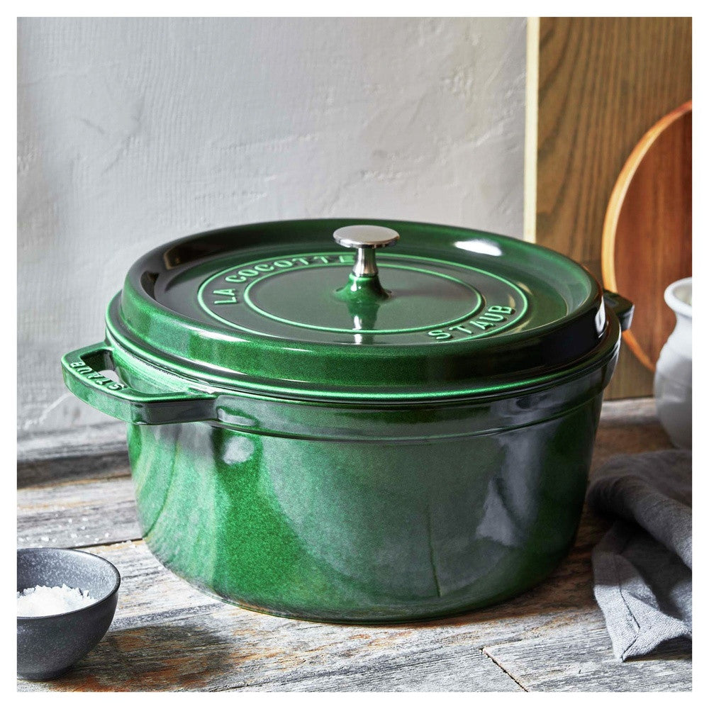 22 cm - Staub La Cocotte Casseruola Cocotte Rotonda In Ghisa