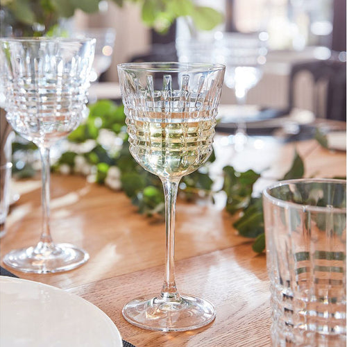 25 Cl Cristal D Arques Rendez Vous Mehrzweck-Weinglas aus Glas Set 6 Stk