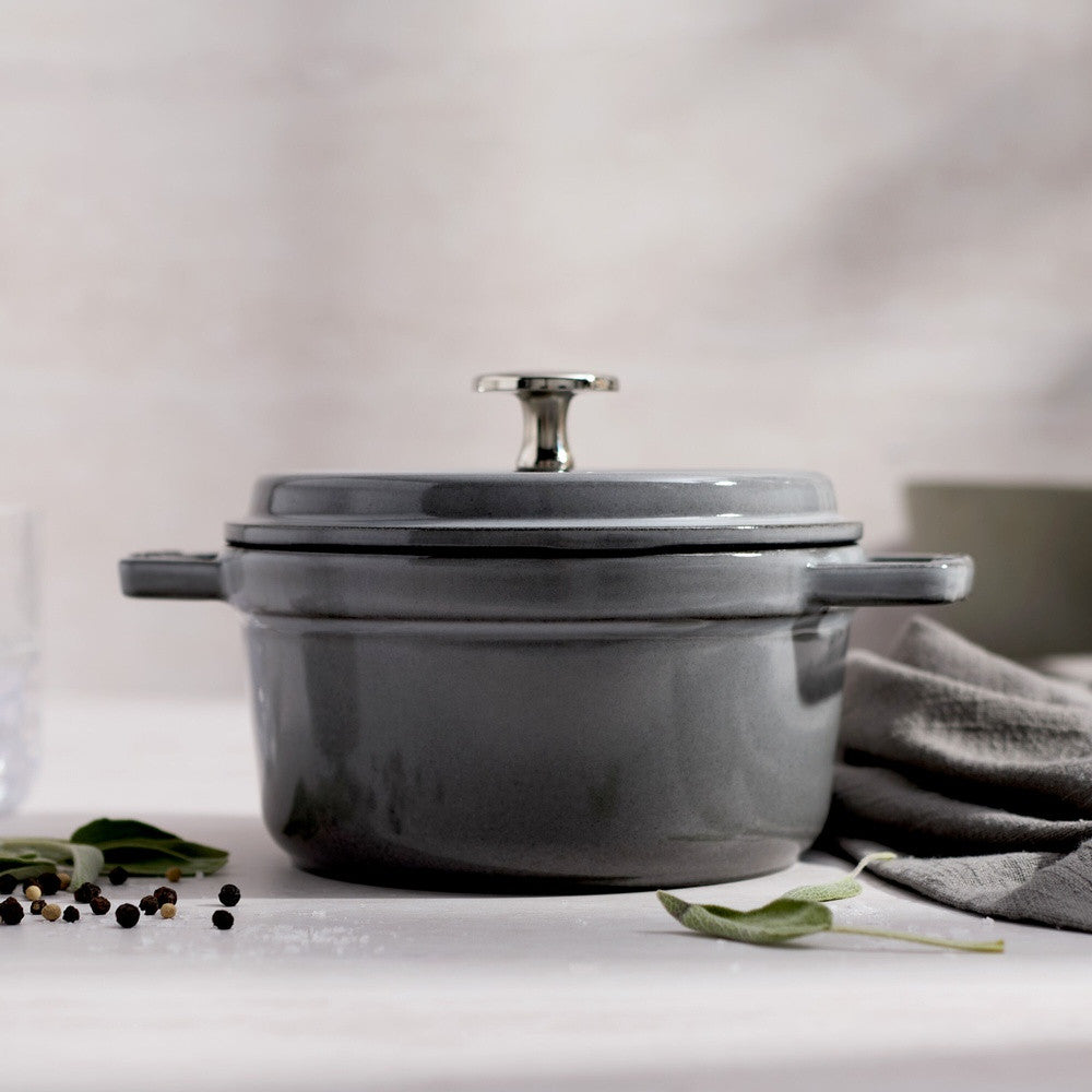 16 cm - Staub La Cocotte Casseruola Cocotte Rotonda In Ghisa