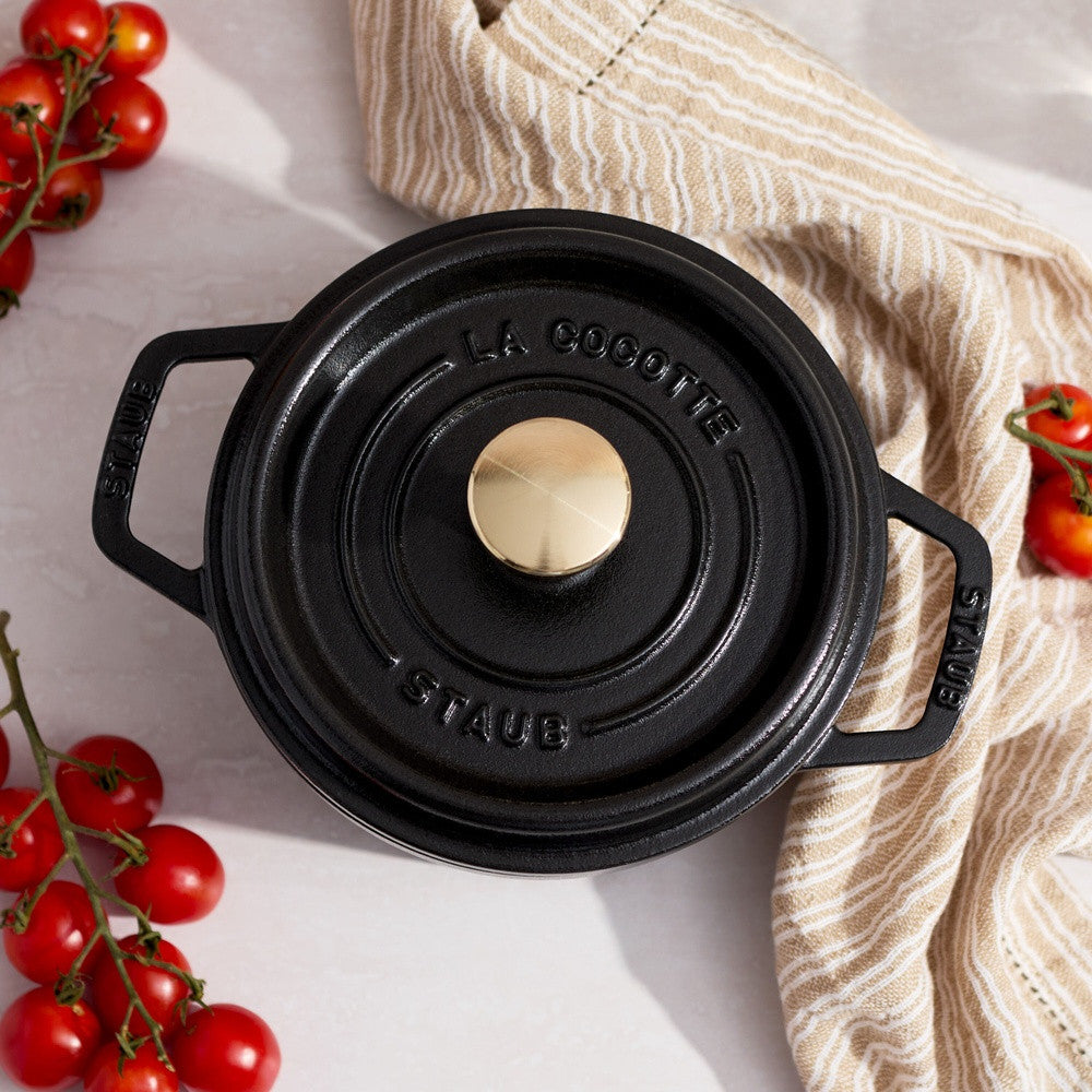 16 cm - Staub La Cocotte Casseruola Cocotte Rotonda In Ghisa