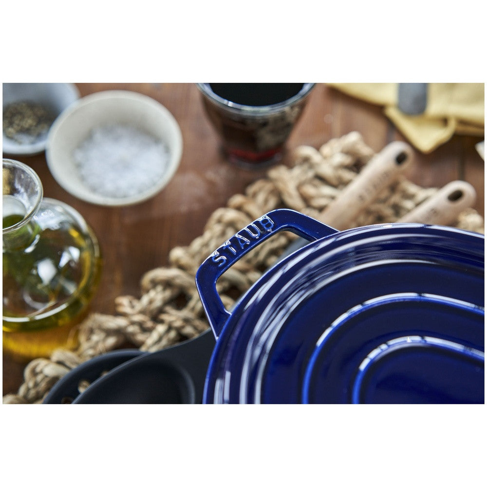 33 cm - Staub La Cocotte Casseruola Cocotte Ovale In Ghisa
