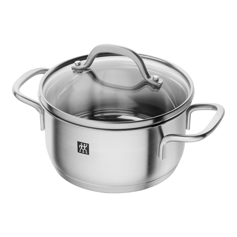 Zwilling Pico Cacerola Alta Con Tapa En Acero Inoxidable 18/10