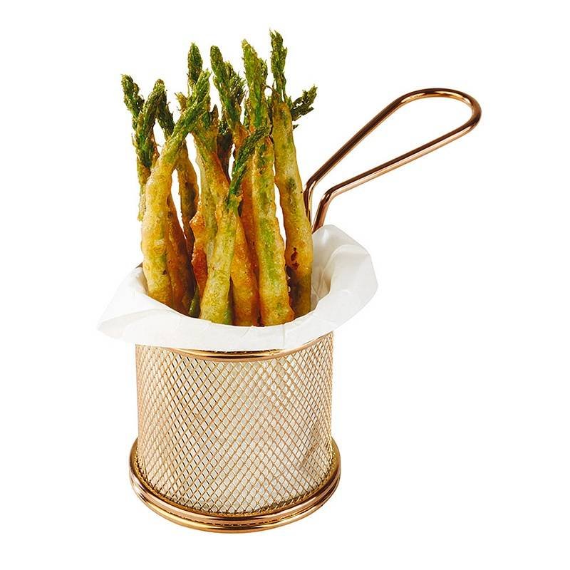9 Cm Paderno Tableware Buffet And Display Cestillo Porta Snacks en Acero Inoxidable