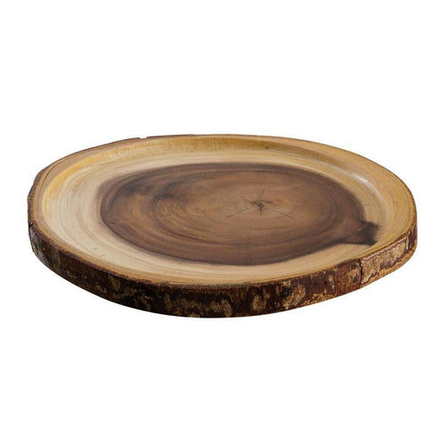 24 Cm Paderno Tableware Buffet And Display Vassoio Spesso Fatto A Mano In Legno Di Acacia