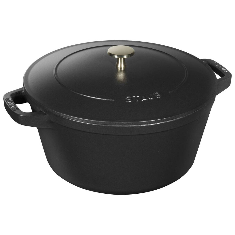24 cm - Staub Set Pentole Impilabili In Ghisa Smaltata - Set 2 Pz