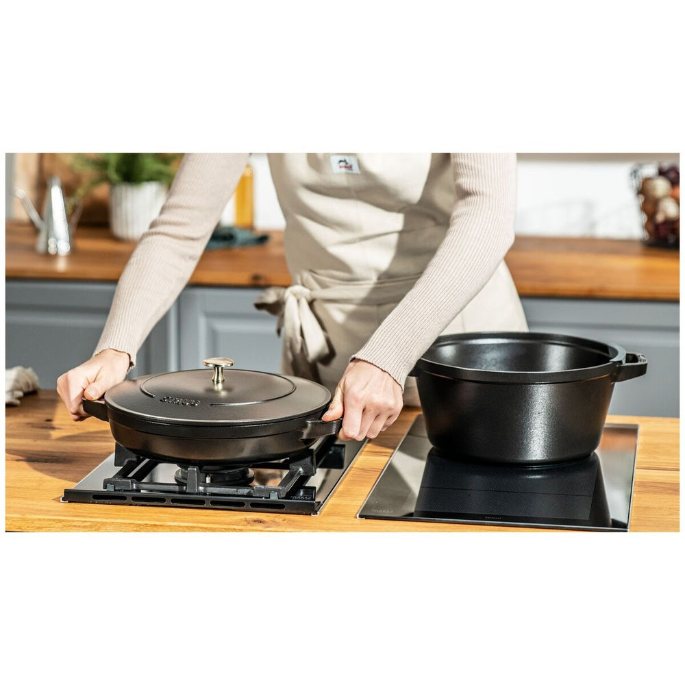24 cm - Staub Set Pentole Impilabili In Ghisa Smaltata - Set 2 Pz
