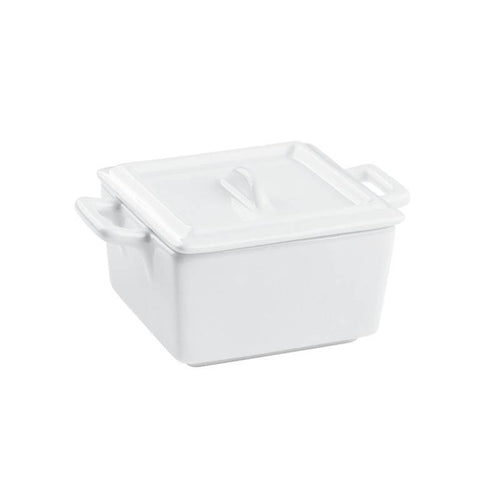 9X3 6 Cm Paderno Finger Food Mini Casserole en Porcelaine