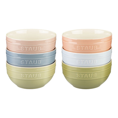 14 cm - Staub Ceramique Ciotole In Ceramica - Set 6 Pz