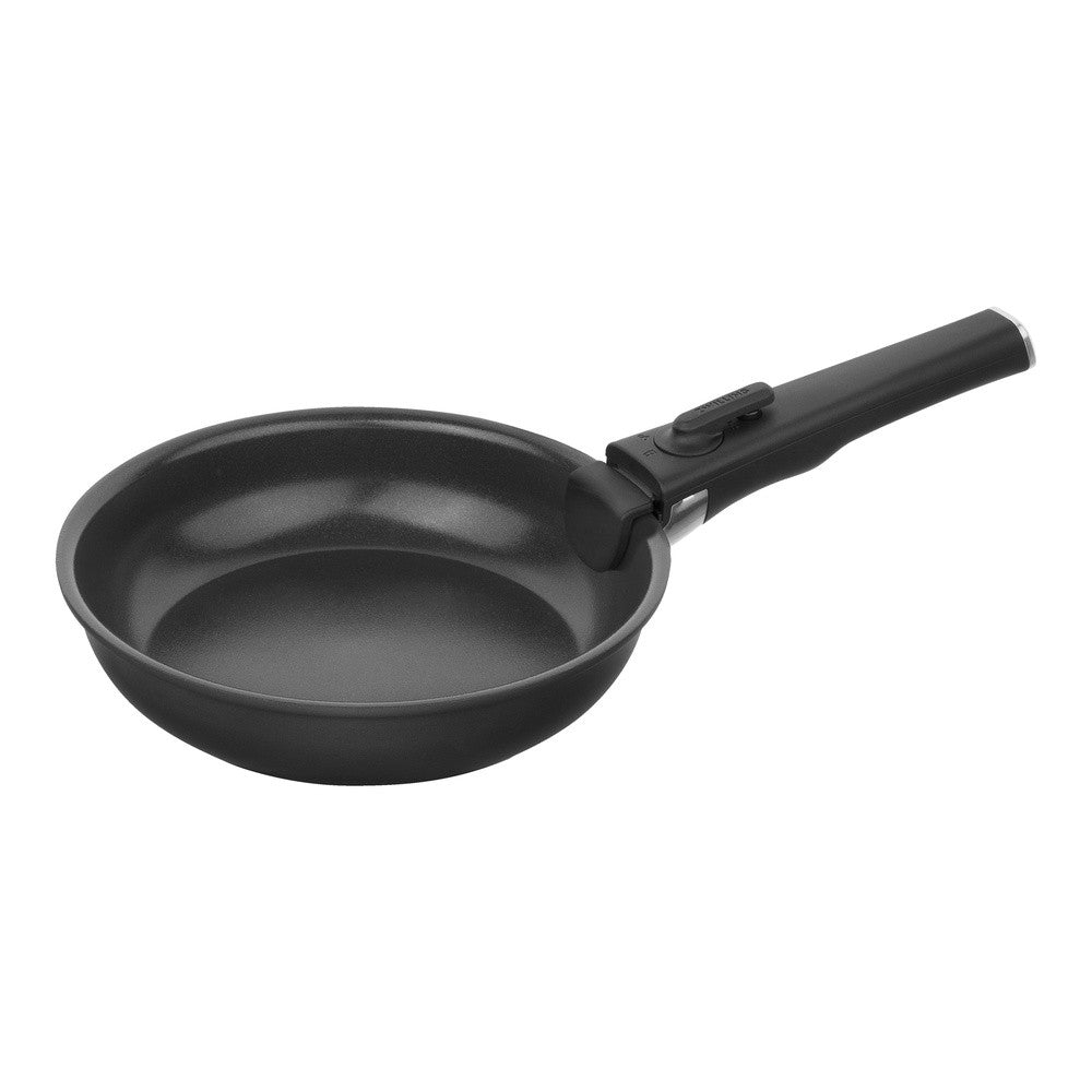 Zwilling Unlock Ceramic Titanium stapelbare pannenset met afneembare handgreep in aluminium - set 4 stuks