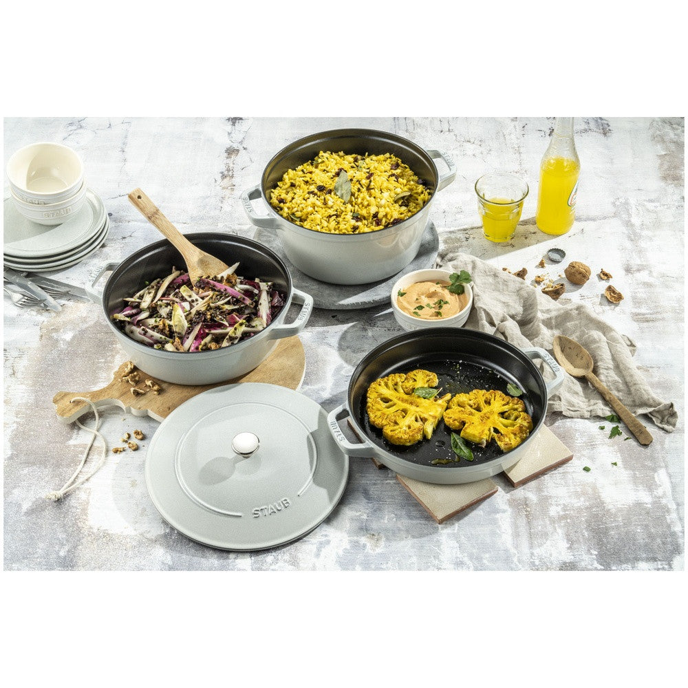 Staub Stackable Set Pentole In Ghisa - Set 3 Pz