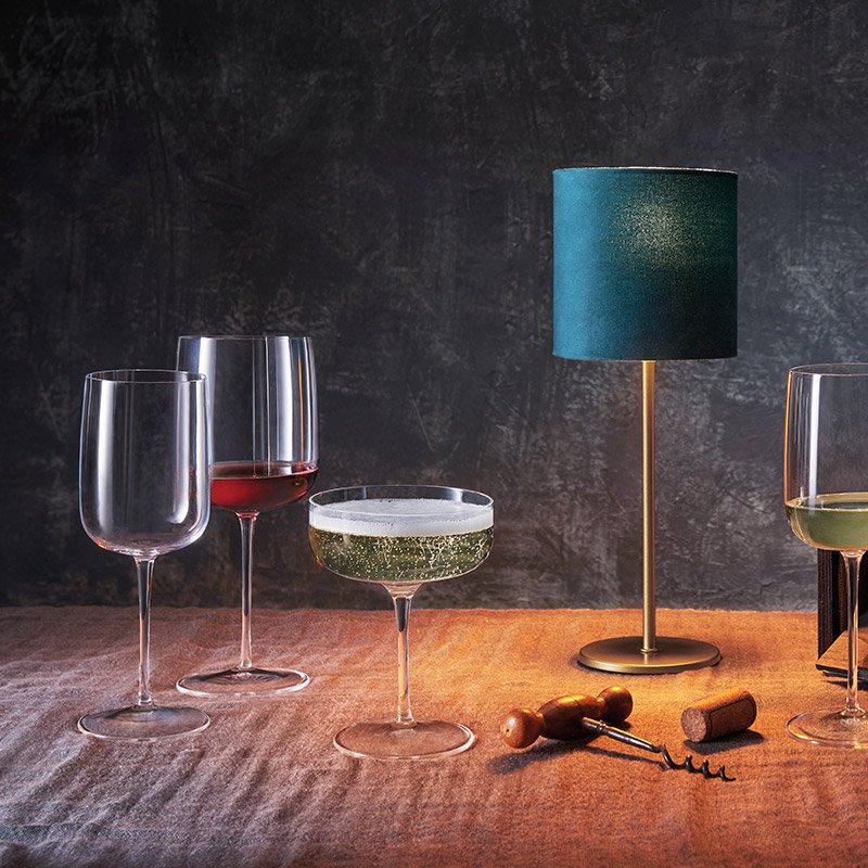 30 Cl Bormioli Luigi Vinalia Coppa Champagne In Vetro Set 6 Pezzi