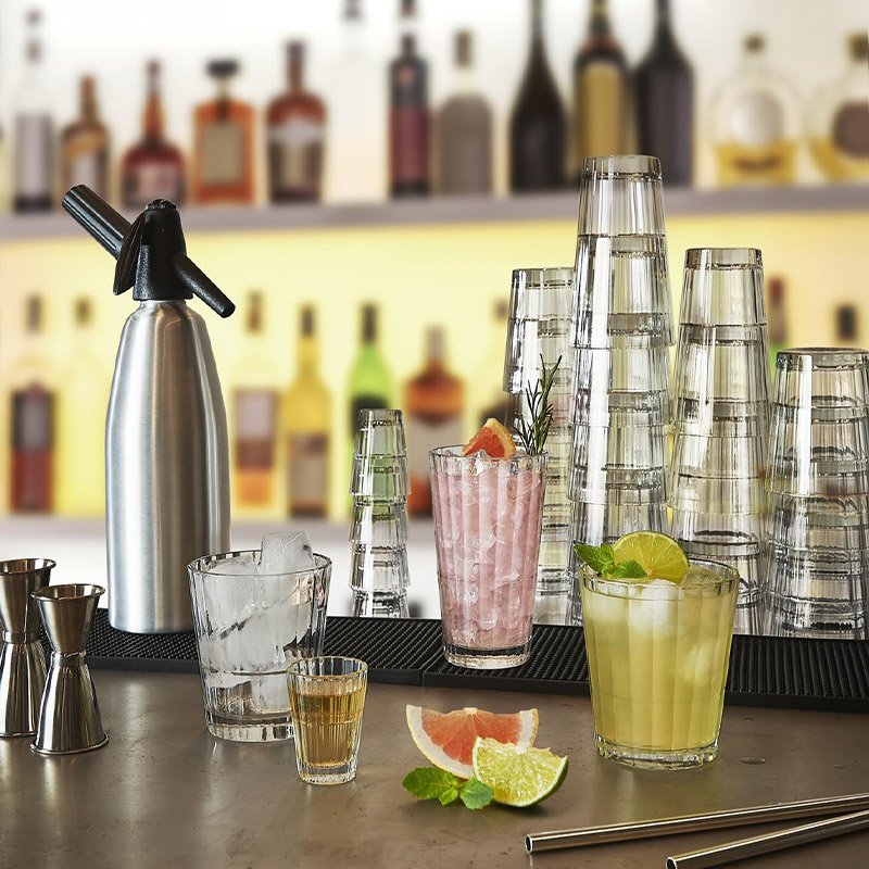 50 Cl Bormioli Rocco Oxford Verre à boisson en verre trempé Set de 6 pièces
