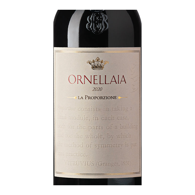 Ornellaia La Proporzione Bolgheri Superiore Doc 2020 Cantina Ornellaia Set 6 Bottiglie In Cassetta Legno