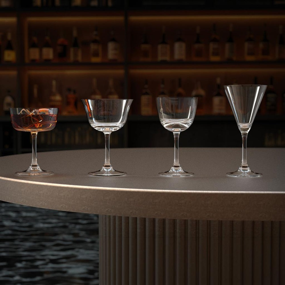 16.5 cl - Onis Classic Bar Fizz coupe cocktailglas van glas Set van 6 st