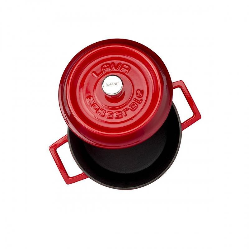 20 Cm Paderno Casseruola Rotonda In Ghisa Smaltata