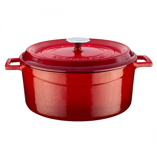 28 Cm Paderno Runder Emaillierter Gusseisen-Kochtopf