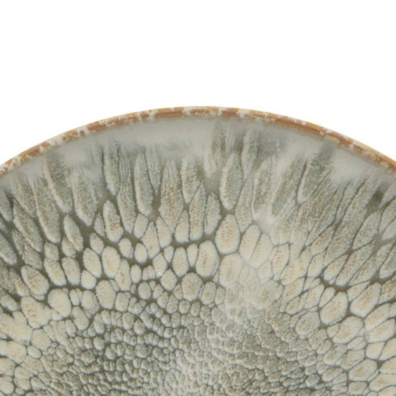 33 Cm Dust Assiette Plate en Grès Set 4 Pcs