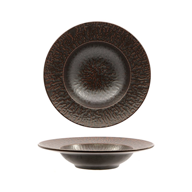 27 Cm Taal Piatto Pasta In Stoneware Set 4 Pz