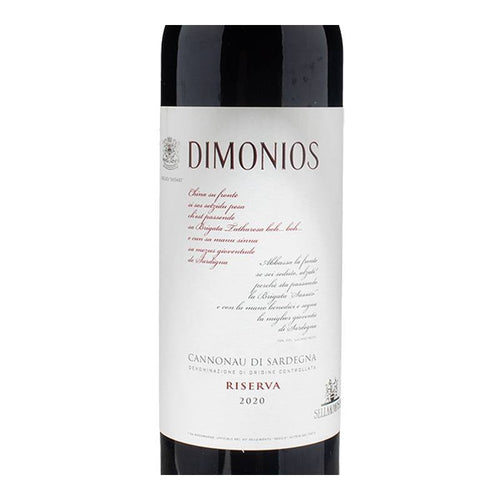 Dimonios Cannonau Di Sardegna Doc 2020 Sella And Mosca