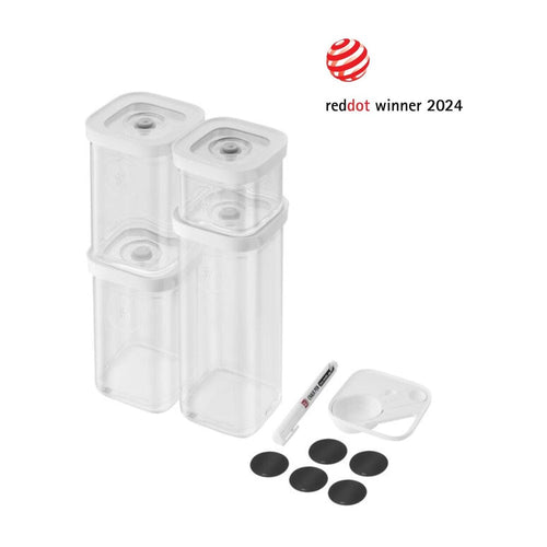 Zwilling Fresh & Save Cube Vakuumbehälter-Set aus Kunststoff - Set 6 Teile