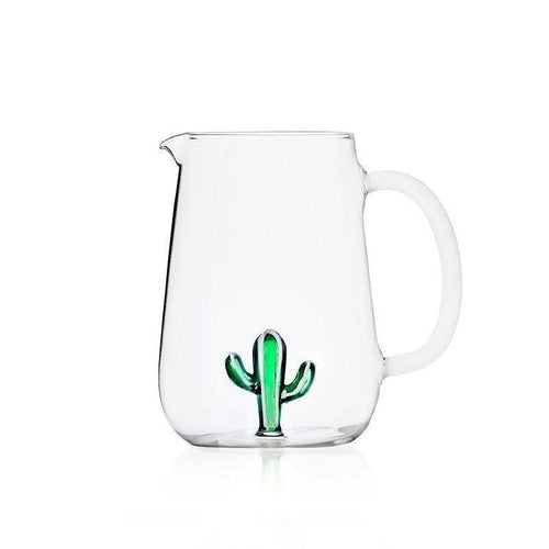 175 cl Ichendorf Desert Plants Kaktus-Karaffe aus Borosilikatglas