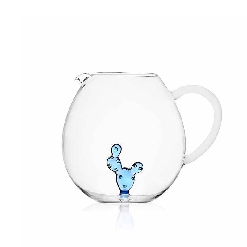 290 Cl Ichendorf Desert Plants Jarra Cactus En Vidrio Borosilicato