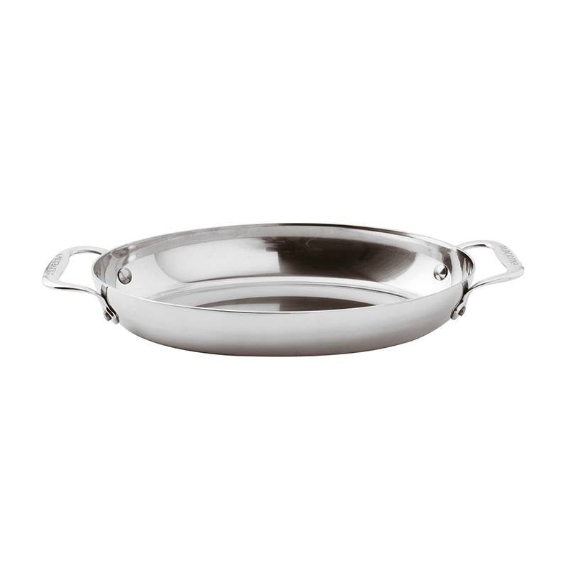 Paderno Series 12200 Sauteuse ovale en acier inoxydable 5-ply