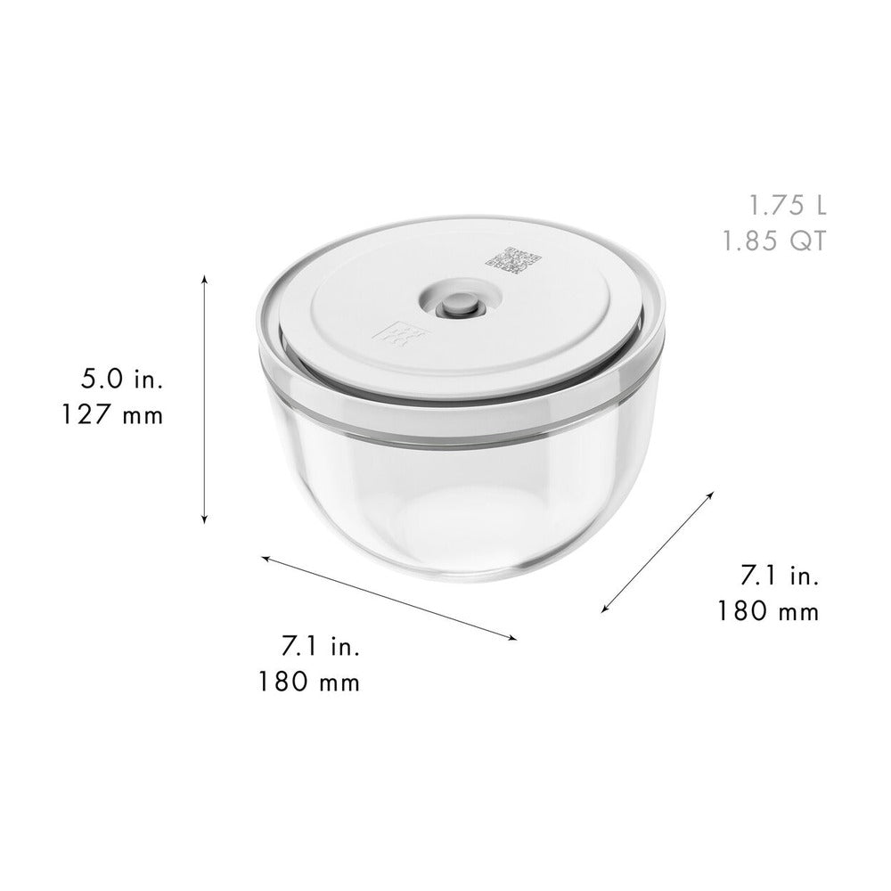 Zwilling Fresh & Save cuenco al vacío con tapa en vidrio