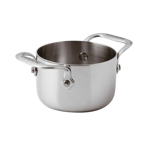 10 cm - Paderno Series 12200 Miniature Casserole Haute En Acier Inoxydable