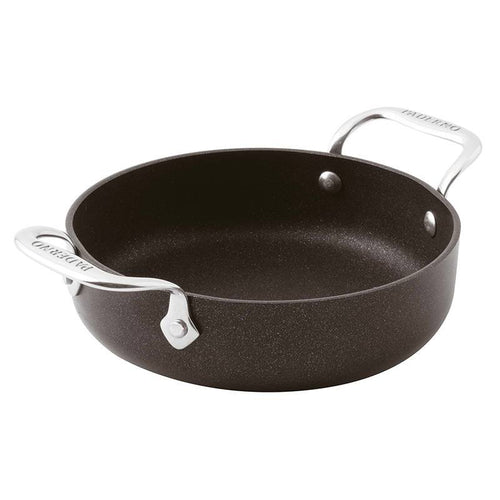 16 cm - Paderno Series 16140 lage anti-aanbak braadpan van aluminium