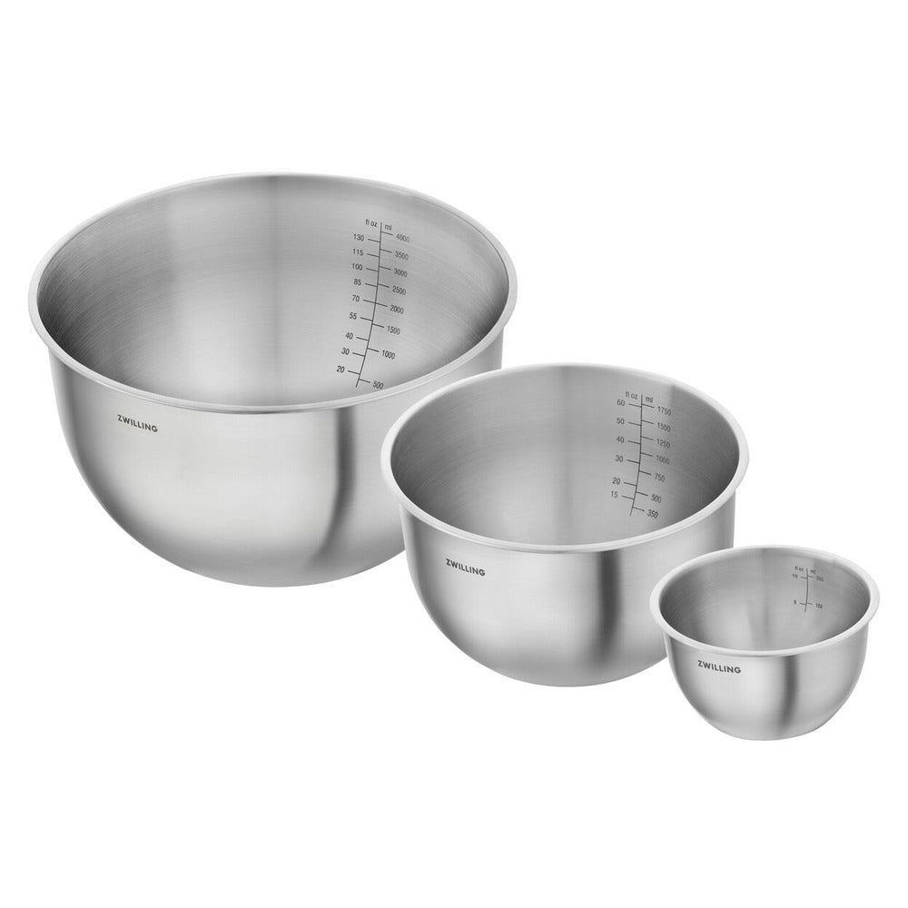 Zwilling Fresh & Save set bols en acier inoxydable - set 3 pièces