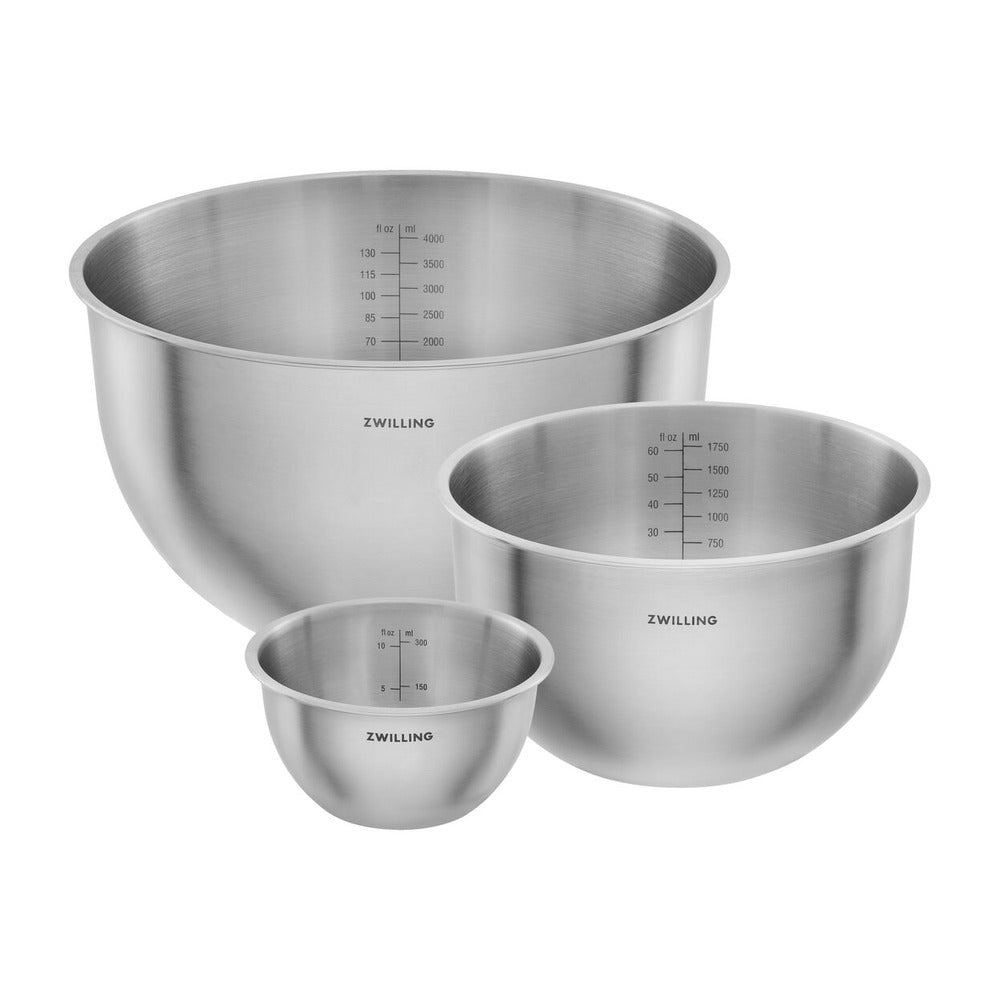 Zwilling Fresh & Save set bols en acier inoxydable - set 3 pièces