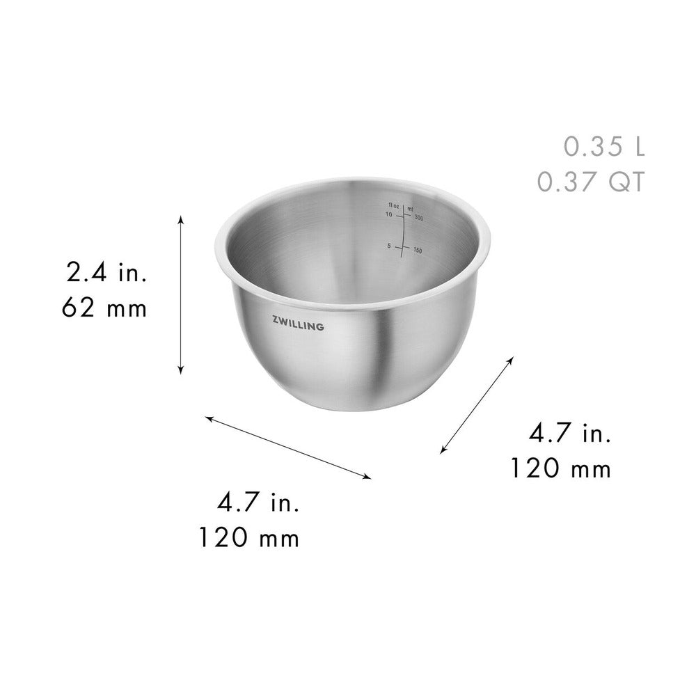 Zwilling Fresh & Save set bols en acier inoxydable - set 3 pièces