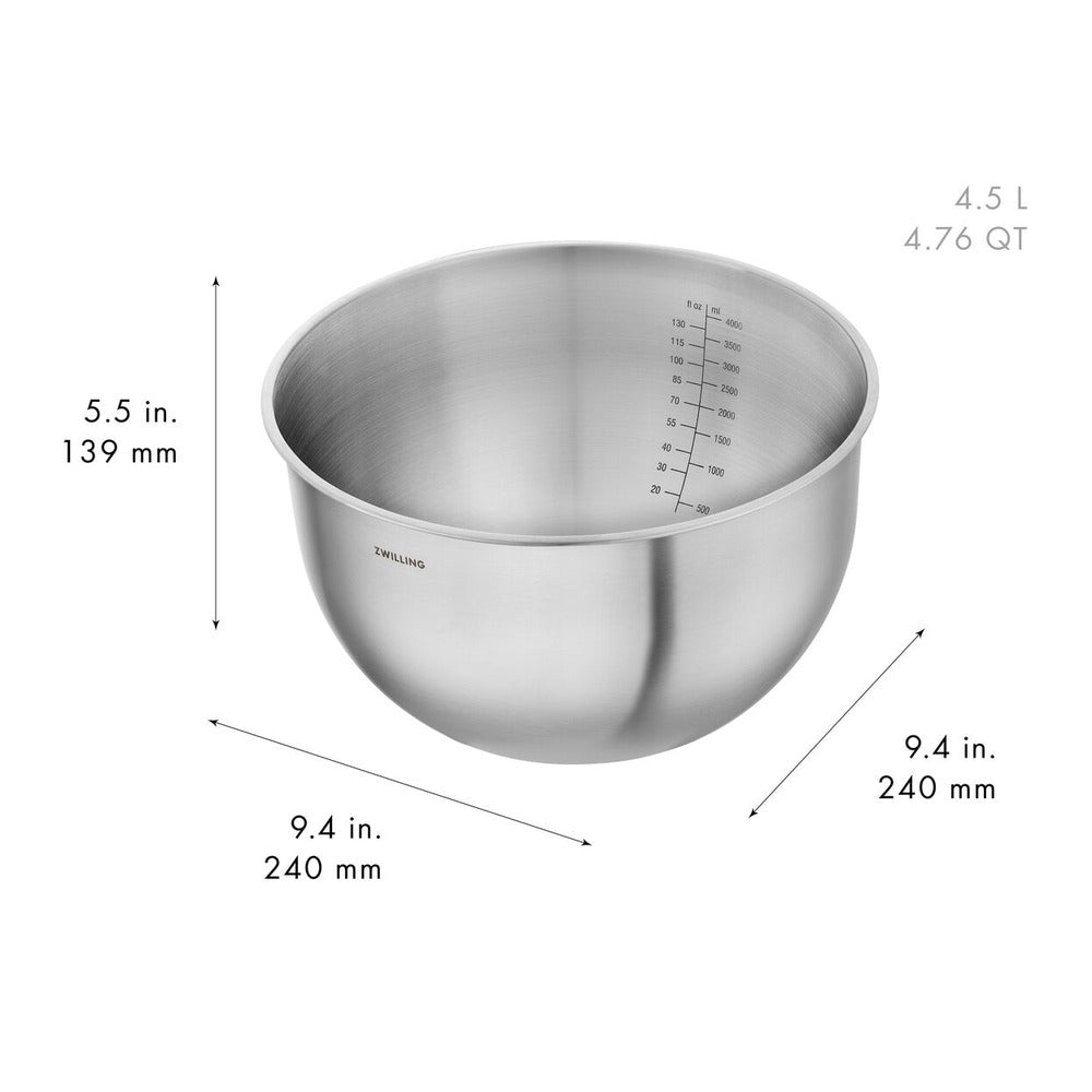 Zwilling Fresh & Save set bols en acier inoxydable - set 3 pièces