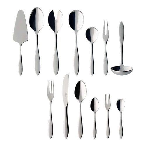 Villeroy And Boch Arthur Besteckset Aus Edelstahl Set 68 Stück