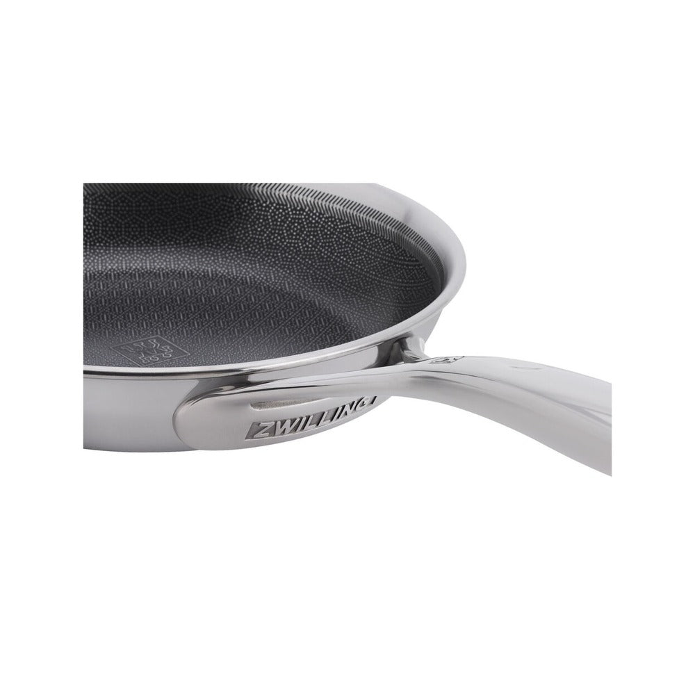 Zwilling Peak anti-aanbak ondiepe pan in roestvrij staal met Ceraforce Hycoat coating
