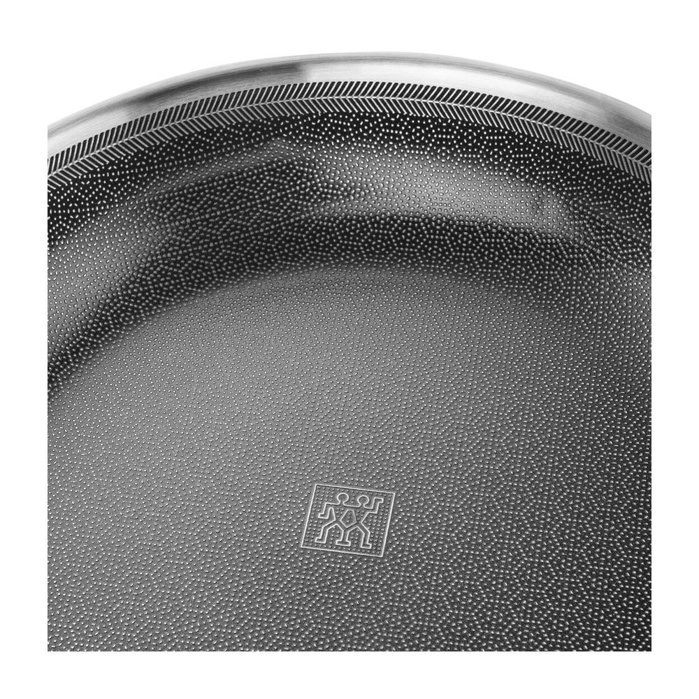 Zwilling Peak anti-aanbak ondiepe pan in roestvrij staal met Ceraforce Hycoat coating