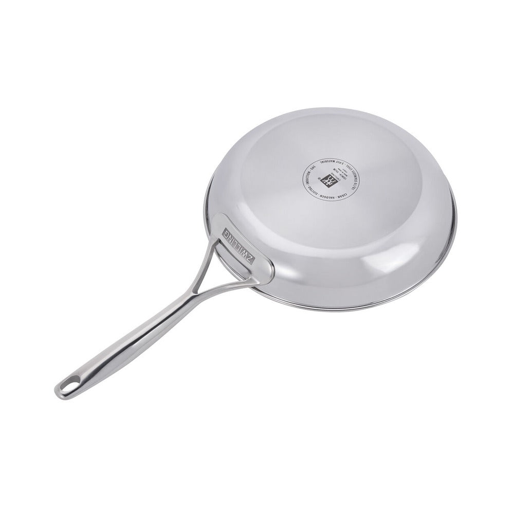Zwilling Peak anti-aanbak ondiepe pan in roestvrij staal met Ceraforce Hycoat coating