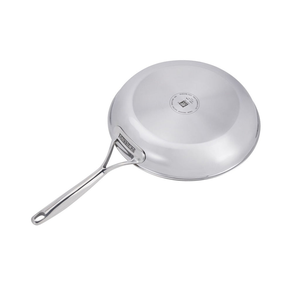 Zwilling Peak anti-aanbak ondiepe pan in roestvrij staal met Ceraforce Hycoat coating