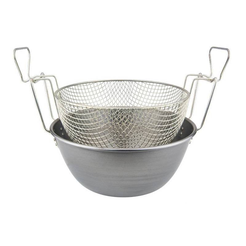 36 Cm Ilsa Friteuse avec panier en fer