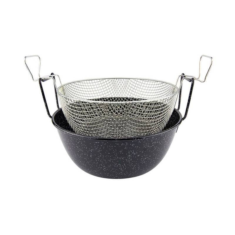 32 Cm Ilsa Frituurpan met Mandje in IJzer