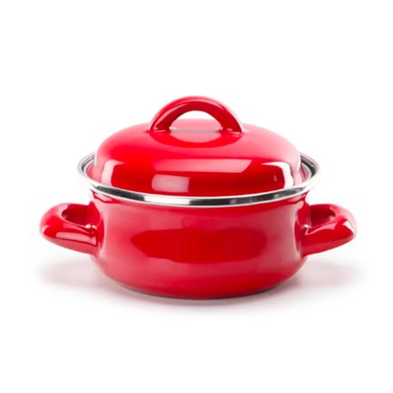 12 Cm Ilsa Mini Casserole En Fonte Émaillée