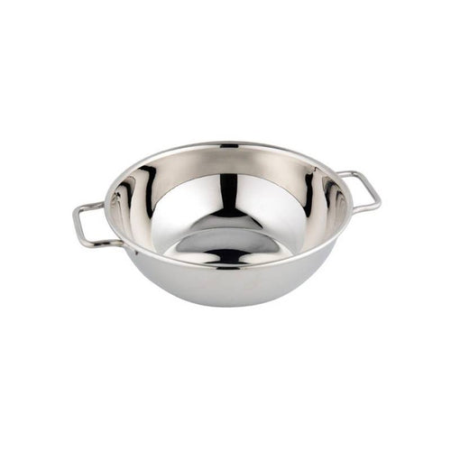 11 Cm Ilsa Mini Einpersonen-Wok Aus Edelstahl