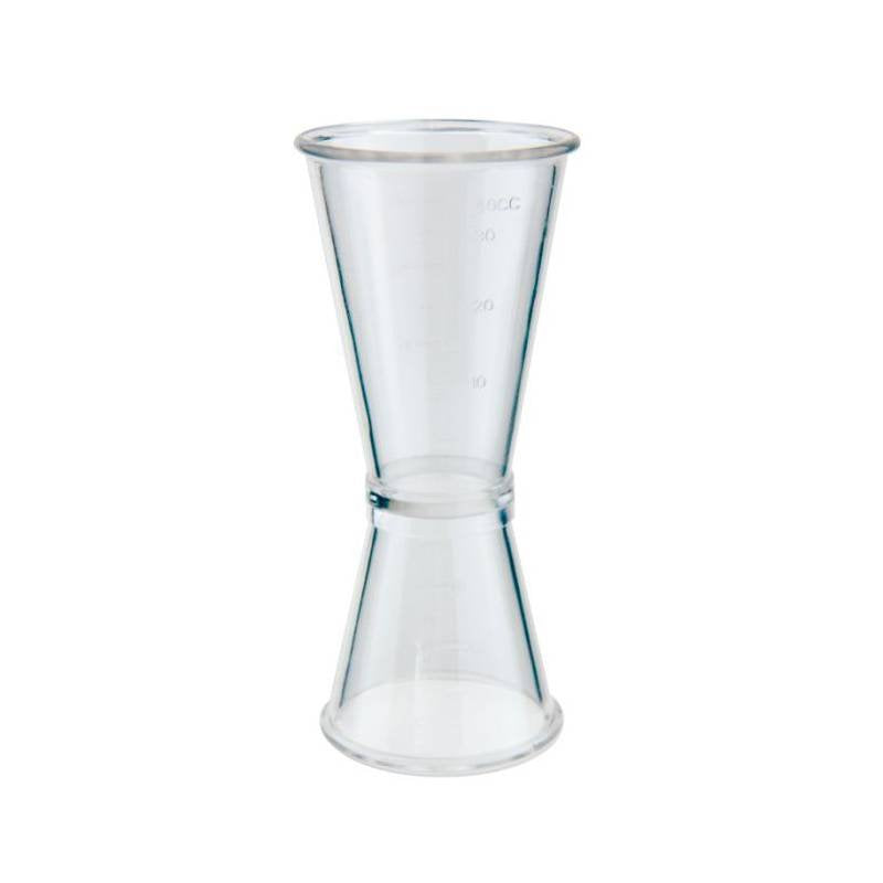 2 4 Cl Ilsa Crystal Jigger Double En Polycarbonate