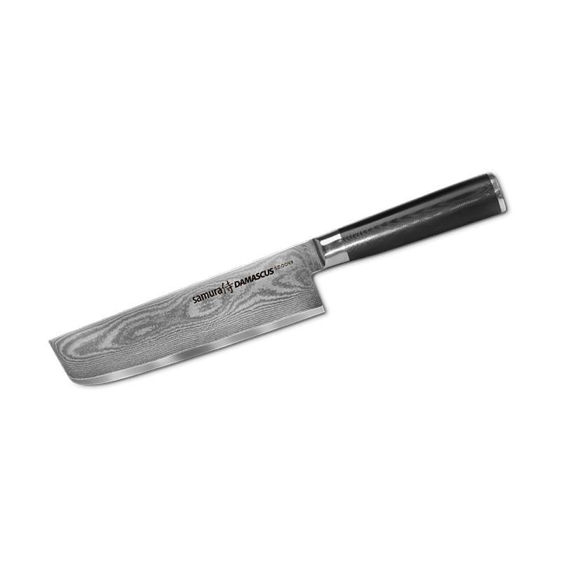 16,7 cm Samura Damascus cuchillo Nakiri acero damasco
