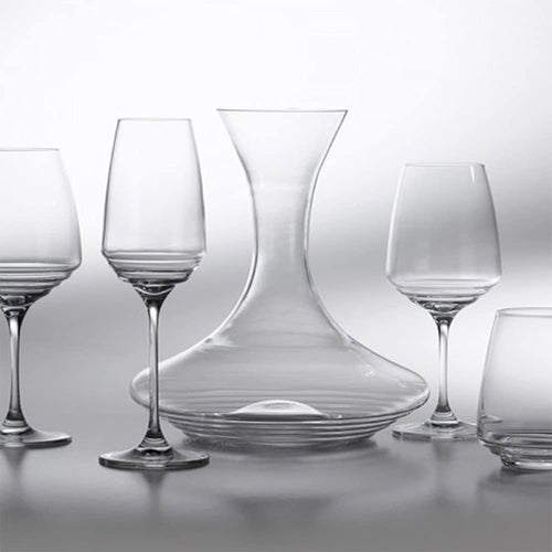 80 Cl Zafferano Esperienze Rotweinglas aus Glas - Set mit 6 Stück
