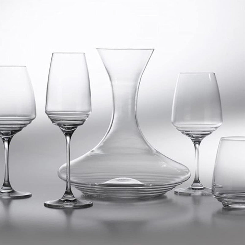80 Cl Zafferano Esperienze Copa de Vino Tinto en Vidrio - Set de 6 Piezas