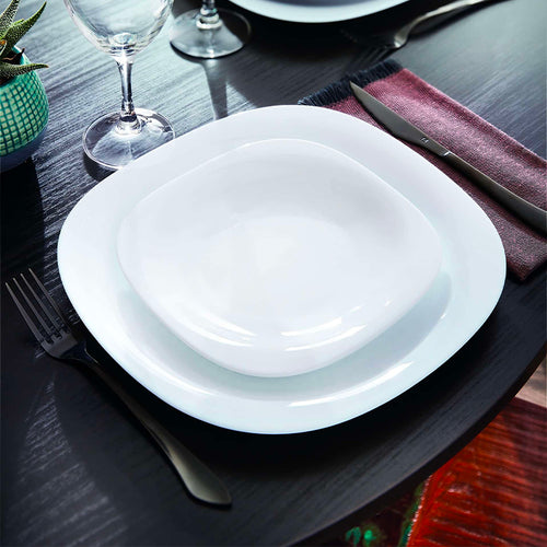 Luminarc Carine Tellerservice Aus Opalglas Set 18 Stück