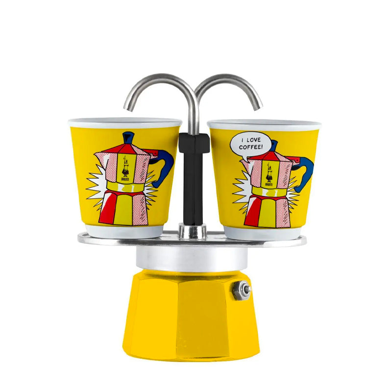 2 Tz Bialetti Mini Express Moka In Alluminio