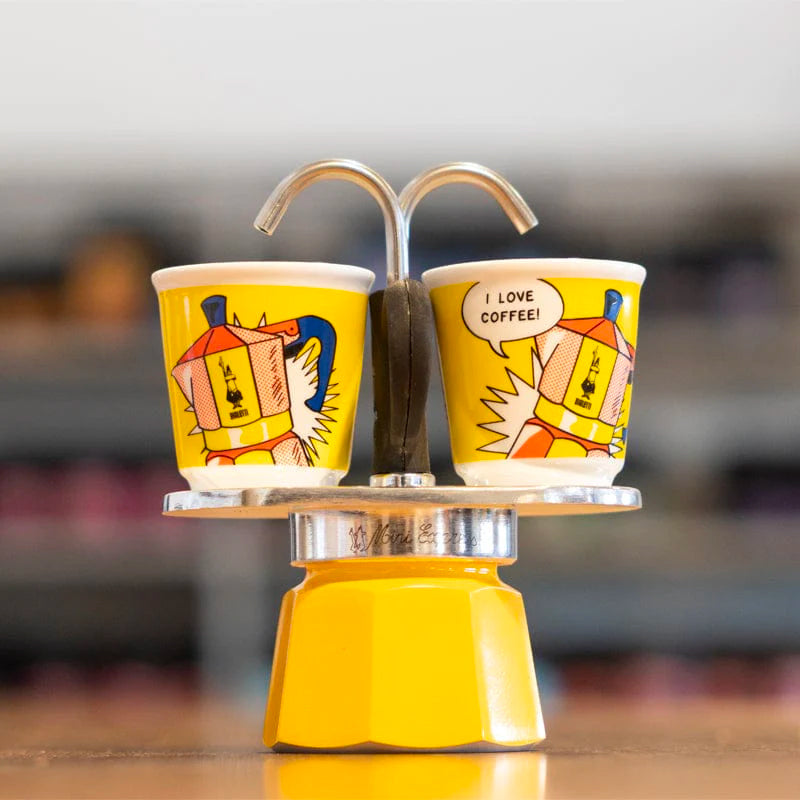 2 Tz Bialetti Mini Express Moka In Alluminio